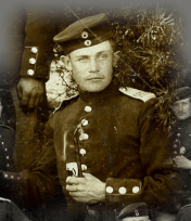Heinrich Meyer *1877, als Rekrut im Jahre 1899